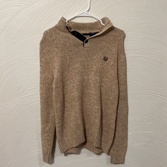 Chaps Medium men’s 100% cotton long sleeve quarter button up - Picture 11 of 16